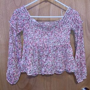 Cute Floral Top